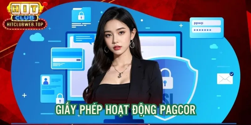 Giấy phép hoạt động hợp pháp từ tổ chức PAGCOR 